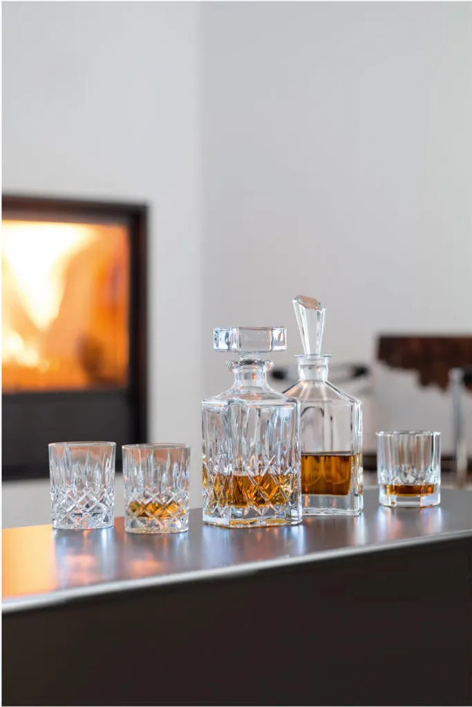 Nachtmann Noblesse Whiskybecher Set, 8er Set, Whiskyglas, Tumbler, Kristallglas, H 9.8 Cm 6 Nachtmann Noblesse Whiskybecher Set, 8er Set, Whiskyglas, Tumbler, Kristallglas, H 9.8 Cm - Image 4