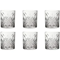Pasabahce 52790 Whisky Glas Tumbler Timeless Im Kristall-Design, Höhe 9,6 Cm, 345 Ml, 4 Stück, Retro-Design -Deutschland Herd Geheimnis Verkaufs-Shop b0520f106aab44e256b6bad69564ac80