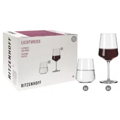 Lichtweiss Julie Rotwein- Und Wasserglas-Set #2 Von Nadine Niggemeier -Deutschland Herd Geheimnis Verkaufs-Shop b0e7b1aef7381781f43d04b3afc8392e