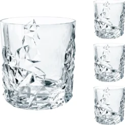 Nachtmann Whiskybecher Sculpture 365ml, Klar (4er Pack) -Deutschland Herd Geheimnis Verkaufs-Shop b4d0d661e61d13800a79c5956f94ed8f