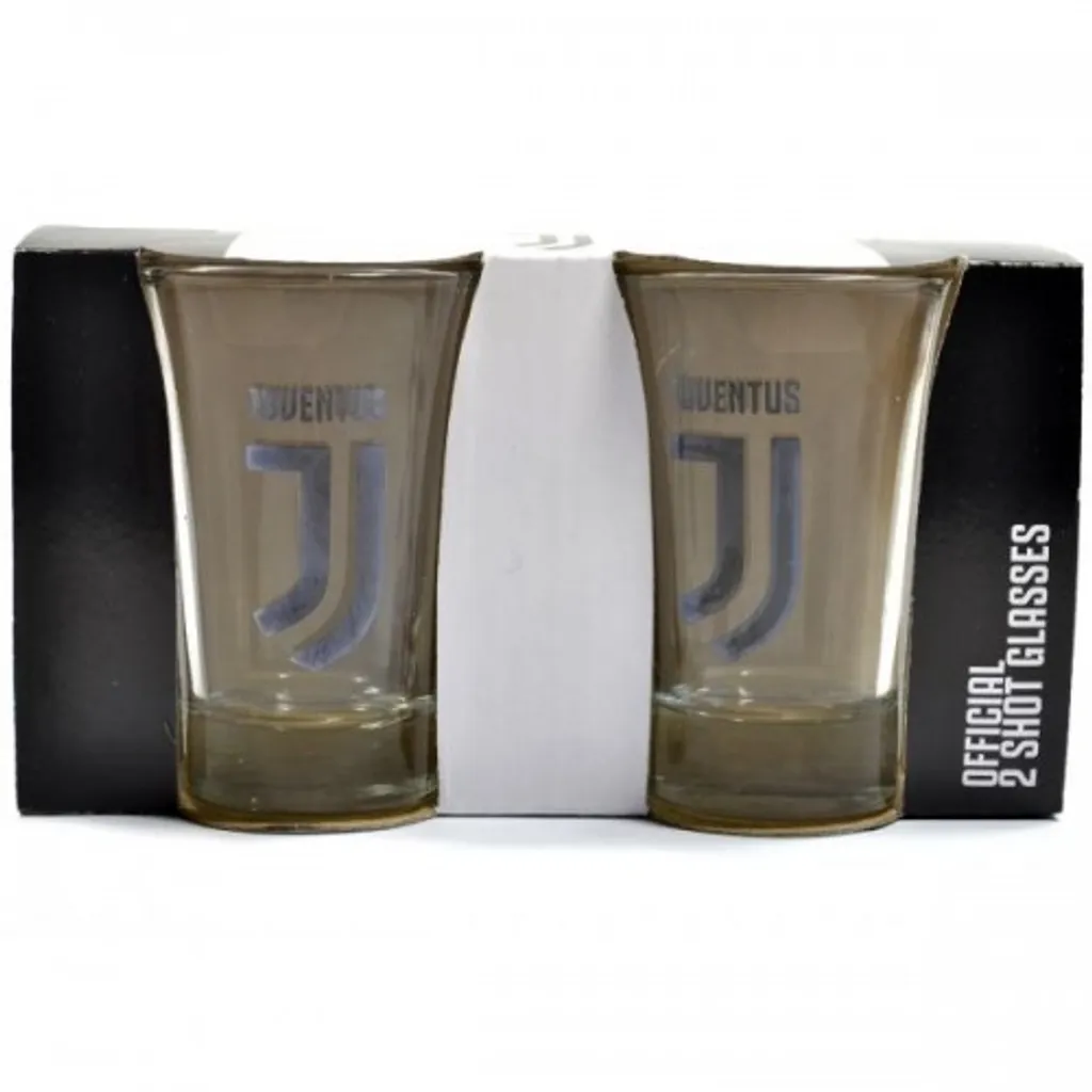 Juventus FC - Schnappsglas - 2er-Pack BS1996 (Einheitsgröße) (Schwarz) 4 Juventus FC - Schnappsglas - 2er-Pack BS1996 (Einheitsgröße) (Schwarz) - Image 2