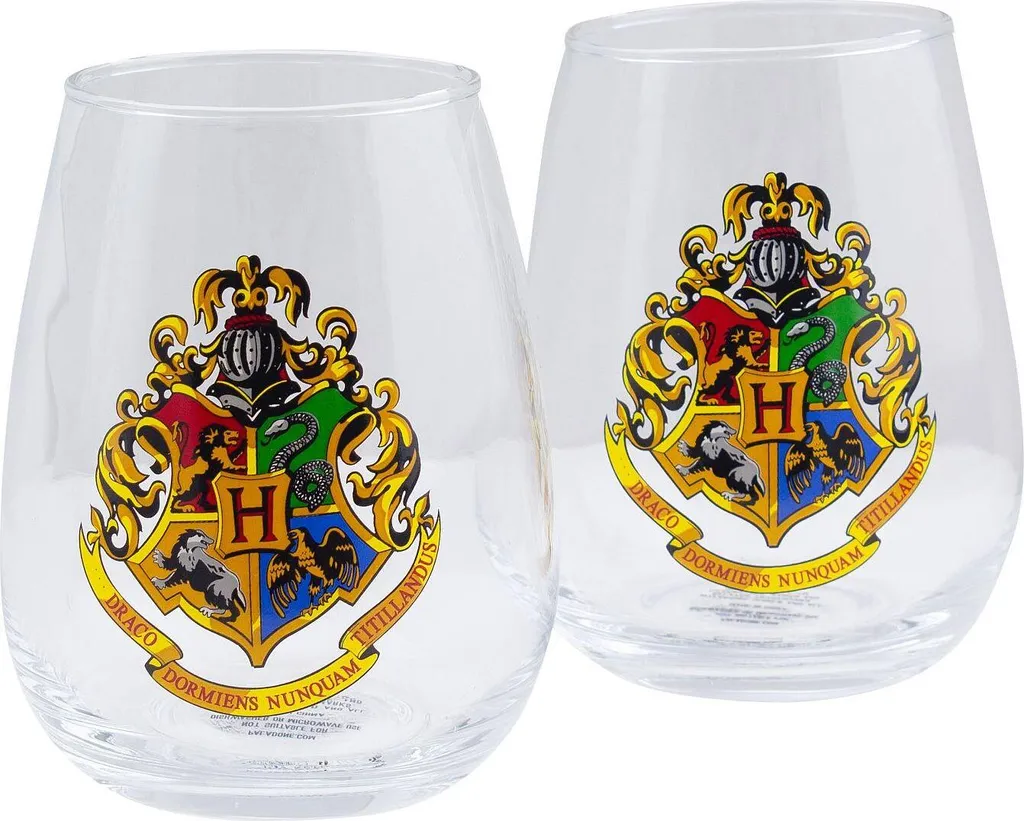 Paladone Harry Potter Gläser 2er Set Hogwarts Crest 4 Paladone Harry Potter Gläser 2er Set Hogwarts Crest - Image 2
