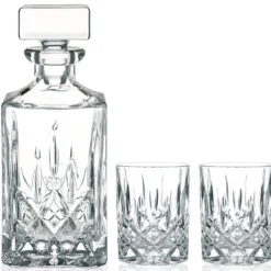 Nachtmann 0091899-0 Noblesse Whisky-Set, 1 X Karaffe/Dekanter + 2 X Whisky-Becher, Klar (1 Set) -Deutschland Herd Geheimnis Verkaufs-Shop b9362880ea9b7c63fbfc30d5eeed3640