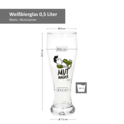 2x Weizenbiergläser Mutmacher Kampftrinker Weißbierglas 0,5L 9 2x Weizenbiergläser Mutmacher Kampftrinker Weißbierglas 0,5L -Deutschland Herd Geheimnis Verkaufs-Shop ba32d37dcf237376a89e1750946686f6