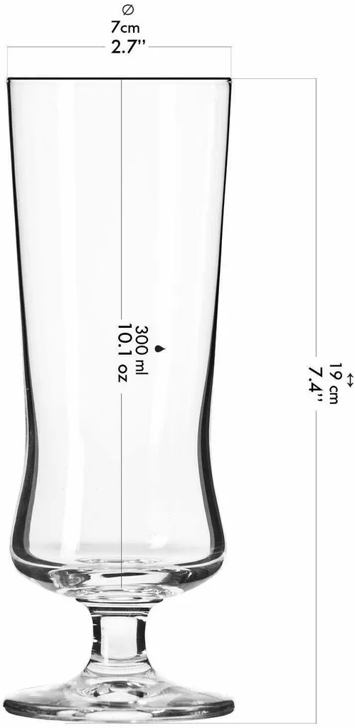 KROSNO Pina Colada Cocktailgläser Longdrinkgläser | Set Von 6 | 300 ML | Avant-Garde Kollektion | Perfekt Für Zuhause, Restaurants Und Partys | Spülmaschinenfest 4 KROSNO Pina Colada Cocktailgläser Longdrinkgläser | Set Von 6 | 300 ML | Avant-Garde Kollektion | Perfekt Für Zuhause, Restaurants Und Partys | Spülmaschinenfest - Image 2