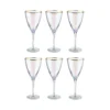 BUTLERS SMERALDA 6x Weingläser Mit Goldrand 400ml -Deutschland Herd Geheimnis Verkaufs-Shop bad258102531cbe1aebf923f9c51c7ab