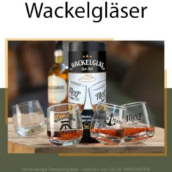Wackelglas SEEGANG, 2er Set, 200ml, In Geschenkbox -Deutschland Herd Geheimnis Verkaufs-Shop bf7e4f1cf4a604600a1df070520d28f1