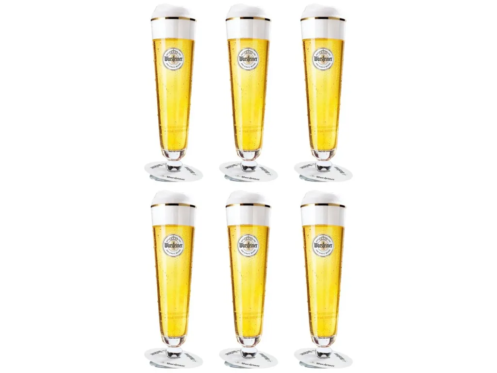 Warsteiner Biergläser 300 Ml - 6 Stück 4 Warsteiner Biergläser 300 Ml - 6 Stück - Image 2