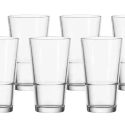 Leonardo Stapelbecher Set Event 6 Teilig Glas Trinkglas 330 Ml Spülmaschinenfest