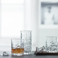 Nachtmann Whiskybecher Sculpture 365ml, Klar (4er Pack) -Deutschland Herd Geheimnis Verkaufs-Shop c57ab4af28a6685d761fb8385d692e3e