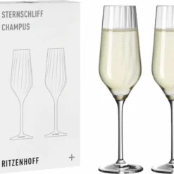 Sternschliff Champusglas-Set #2 Von Ritzenhoff Design Team