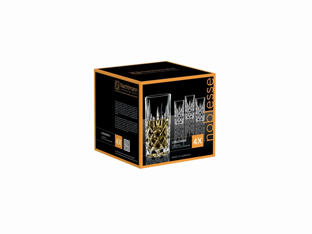 Nachtmann 0089208-0 Noblesse Longdrinkbecher, 375 Ml, 14,8 Cm, Klar (4er Pack) 11 Nachtmann 0089208-0 Noblesse Longdrinkbecher, 375 Ml, 14,8 Cm, Klar (4er Pack) - Image 9