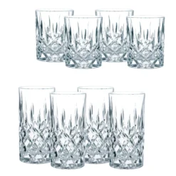 Nachtmann Nobelesse Gläser 4 Longdrinkgläser 4 Whiskygläser -Deutschland Herd Geheimnis Verkaufs-Shop d4610e5200e17c48222f7f7e6a140671