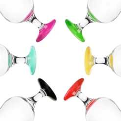 Cocktailgläser Set 6 Stück 400ml (max. 470ml) Longdrinkgläser Bargläser Hurricane Groß (Bunt) -Deutschland Herd Geheimnis Verkaufs-Shop d4fb49c42c1177c920b4e197bdd4ee0c