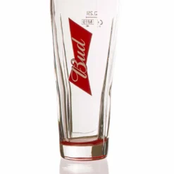 Bud Bierglazen 25 Cl - 6 Stuks