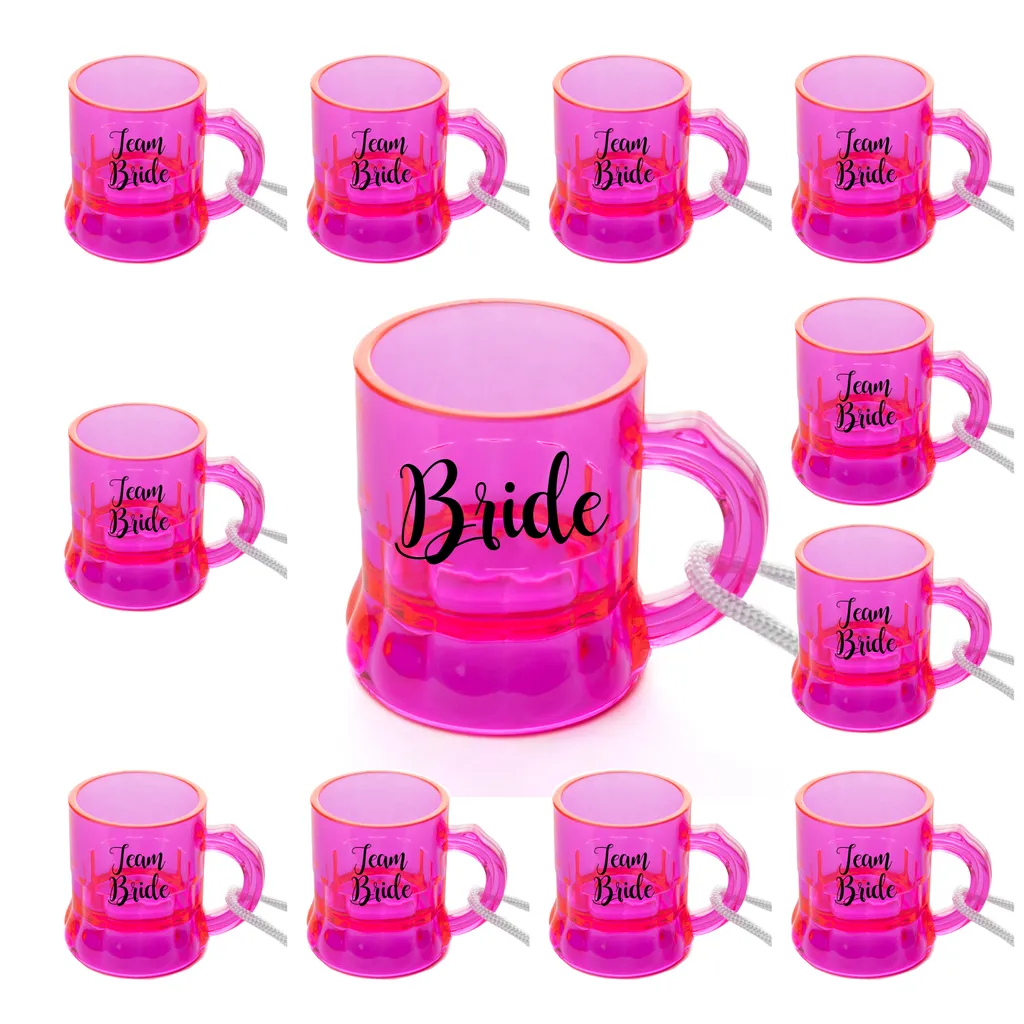 11x Schnapsglas Team Bride JGA - 1x Bride 3 11x Schnapsglas Team Bride JGA - 1x Bride