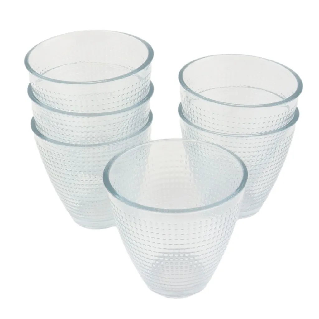 Orange85 Trinkgläser Wassergläser 6 Stück Transparent 220ml 6 Orange85 Trinkgläser Wassergläser 6 Stück Transparent 220ml - Image 4