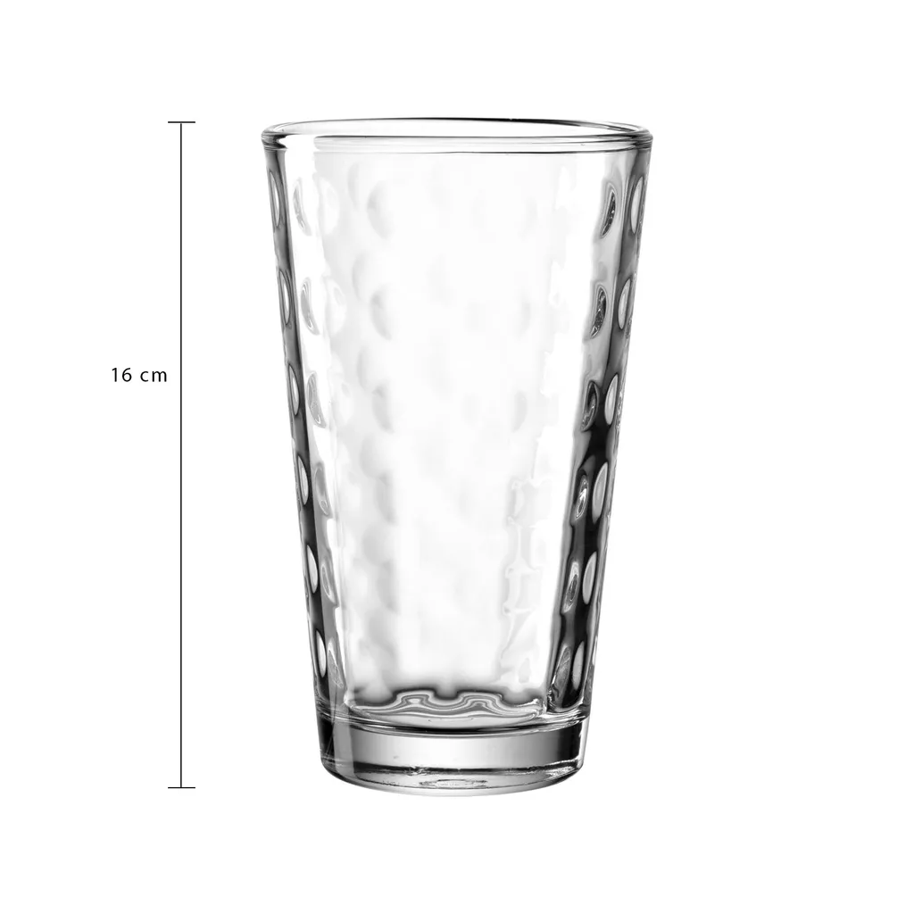 Leonardo OPTIC XL Trinkglas 540 Ml 4er Set 4 Leonardo OPTIC XL Trinkglas 540 Ml 4er Set - Image 2