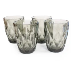 Wasserglas MADISON Grau Anthrazit Trinkglas Mit Rautenmuster Retro -Deutschland Herd Geheimnis Verkaufs-Shop e1ba75954d5959b2b7dbda130a1319fb