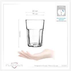 Allzweck-Trinkgläser 350ml (max.360ml) Set 6-Teilig Aus Glas -Deutschland Herd Geheimnis Verkaufs-Shop e37a0bc0dd7fcb1110097fa8aa5cd153