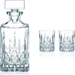 Nachtmann 0091899-0 Noblesse Whisky-Set, 1 X Karaffe/Dekanter + 2 X Whisky-Becher, Klar (1 Set) -Deutschland Herd Geheimnis Verkaufs-Shop e6b90dacfb084a06d8b0d9ac0af21eec