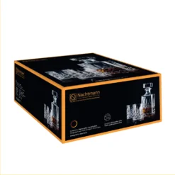 Nachtmann 0091899-0 Noblesse Whisky-Set, 1 X Karaffe/Dekanter + 2 X Whisky-Becher, Klar (1 Set) -Deutschland Herd Geheimnis Verkaufs-Shop e6c18750e21d7c6ae984221015c6f190