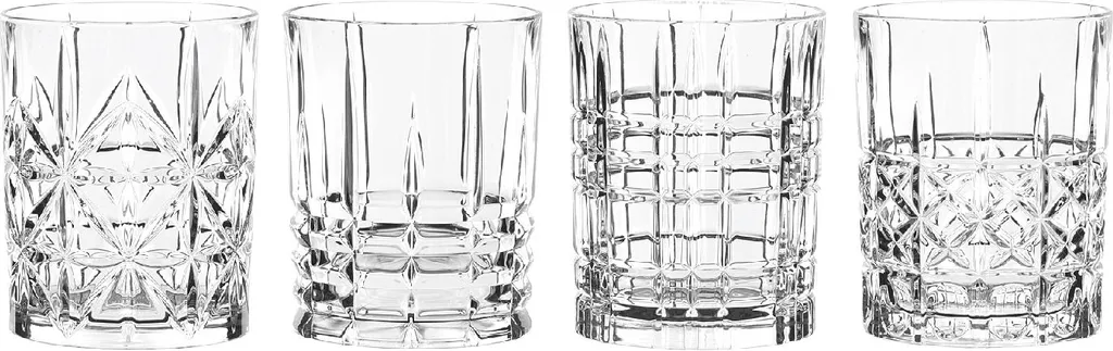 Nachtmann Whiskybecher Highland 345ml H:10,2cm, Klar (4er Pack) 3 Nachtmann Whiskybecher Highland 345ml H:10,2cm, Klar (4er Pack)