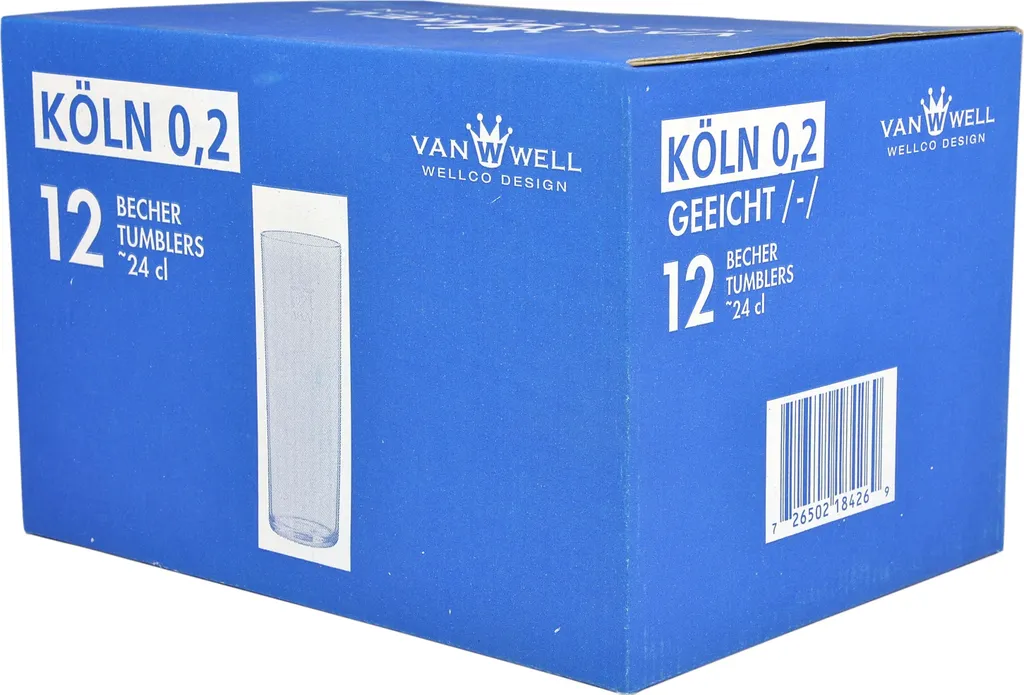 24er Set Kölschgläser 0,2 Liter Mit Eichstrich 5 24er Set Kölschgläser 0,2 Liter Mit Eichstrich – Bild 3