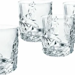 Nachtmann Whiskybecher Sculpture 365ml, Klar (4er Pack) -Deutschland Herd Geheimnis Verkaufs-Shop f733d39828c24ee2c8af4201bb89a8b8