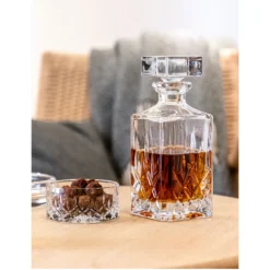 Nachtmann 0091899-0 Noblesse Whisky-Set, 1 X Karaffe/Dekanter + 2 X Whisky-Becher, Klar (1 Set) -Deutschland Herd Geheimnis Verkaufs-Shop fca80771fdb1bf523a87722b9f8bd1d6